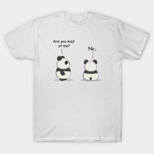 Cute pandas comic T-Shirt